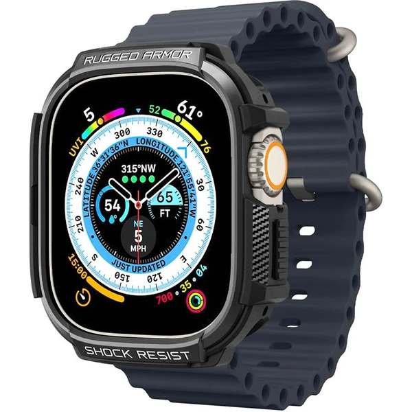 Spigen Rugged Armor kryt Apple Watch Ultra 3/2/1 (49mm) černý - Pouzdra - Obrázek 3a5efd14a561447f9be0e7ab055566eb