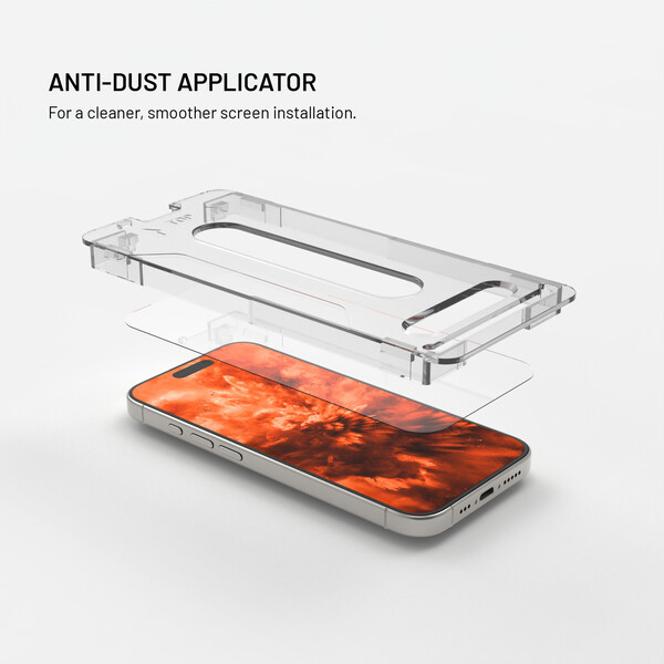 FIXED 2,5D tvrzené sklo s aplikátorem Apple iPhone 18 Pro Max, 2ks čiré - Ochranné folie a skla - Obrázek 3a6504ca17834324a3916f67e740db1d