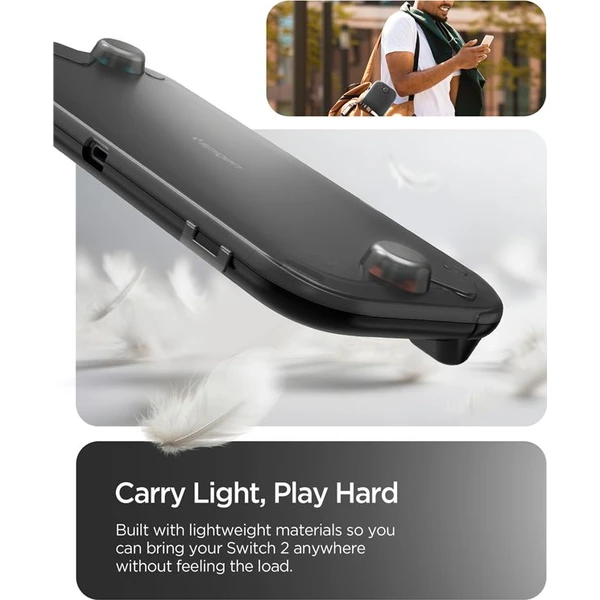 Spigen Thin Fit 360 pouzdro pro Nintendo Switch 2 černé - Pouzdra - Obrázek 3a6593b33fea48da81bf462a84928b0c