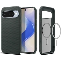 Spigen Liquid Air MagSafe kryt Google Pixel 10/10 Pro zelený - Pouzdra