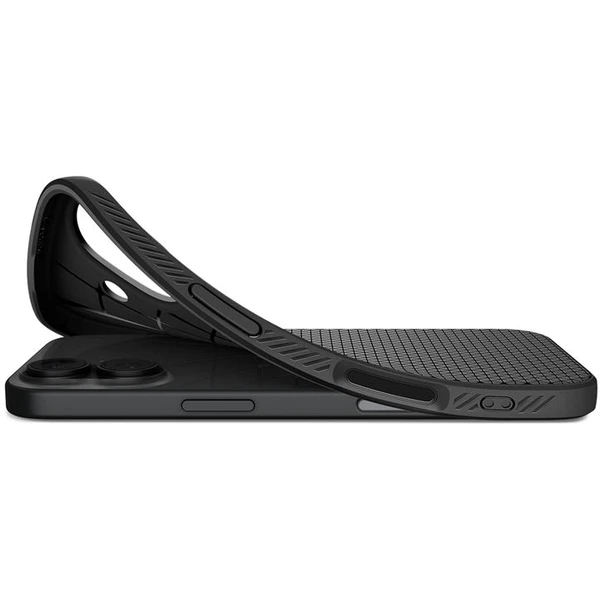 Spigen Liquid Air kryt iPhone 17 matte black - Pouzdra - Obrázek 3a9d5745c24742e49264d9c2af4a50a5