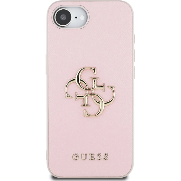 Guess PU Grained 4G Metal Logo kryt iPhone 17e/16e růžový - Pouzdra - Obrázek 3ab2c4cf3d2f4ab4a2c160cf5bff1190