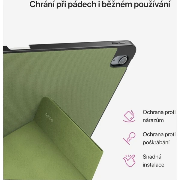 iWant by Epico SolidWoven Flip kryt pro iPad 10,9"/iPad 11" (2025) zelený - Pouzdra - Obrázek 3aed339fc3be4b16b5012590e2ca4ac5