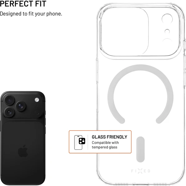 FIXED MagShell ultratenký kryt s MagSafe Apple iPhone 18 Pro čirý - Pouzdra - Obrázek 3b0b7dd6379e4b3b8cc69d7da450bbb1