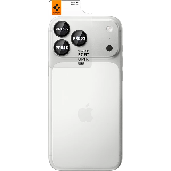 Spigen Glass tR EZ Fit Optik Pro 2 Pack sada skel iPhone 18 Pro Max/18 Pro tmavě šedá - Ochranné folie a skla - Obrázek 3b15c87dd52d490ba1e7599e6515e043