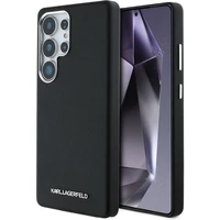Karl Lagerfeld PU Saffiano Metal Logo and Frame kryt Samsung Galaxy S25 Ultra černý - Pouzdra