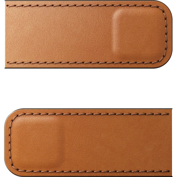 Nomad Modern Leather Folio (Horween) MagSafe kožené pouzdro iPhone 17 Pro/18 Pro Saddle - Pouzdra - Obrázek 3b44625422f447af89c3ce016dfbcbeb