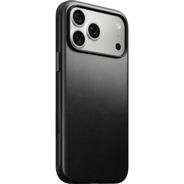 Nomad Modern Leather (Horween) MagSafe kožený kryt iPhone 17 Pro Max/18 Pro Max Black - Pouzdra - Obrázek 3bad01071ea54b34b211127554b86db6