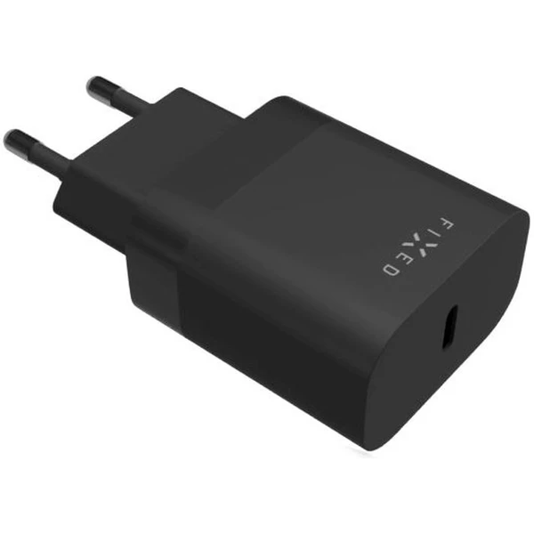 FIXED nabíječka s USB-C výstupem a podporou PD 20W černá - Nabíječky - Obrázek 3bb412e97a284734b75b77ccf8bbae79