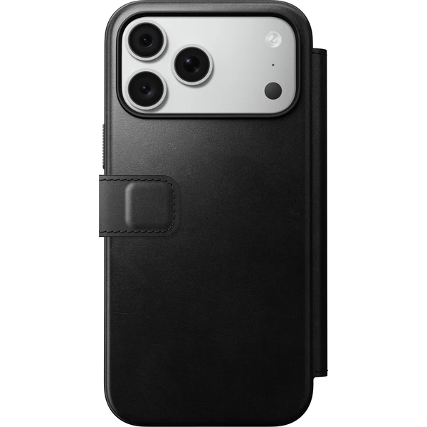 Nomad Modern Leather Folio (Horween) MagSafe kožené pouzdro iPhone 17 Pro Max/18 Pro Max Black - Pouzdra - Obrázek 3bde689a49954106a7fd6d4aa6f46f42