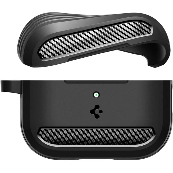 Spigen Rugged Armor pouzdro AirPods Pro 3 matte black - Pouzdra - Obrázek 3be846dc6f124d528ae07e16c3da775c