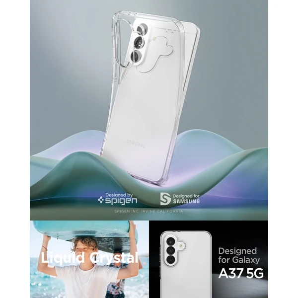 Spigen Liquid Crystal kryt Samsung Galaxy A37 5G crystal clear - Pouzdra - Obrázek 3c0f483651b848389b131f2479021835