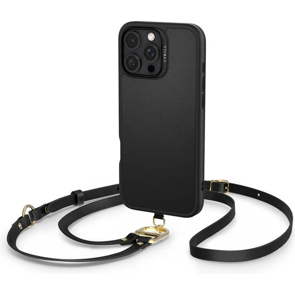 Spigen Cyrill Kajuk Classic Charm MagSafe kryt iPhone 16 Pro black - Pouzdra - Obrázek 3c14e5f220e549078898afbf5ac2b843