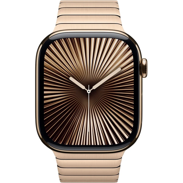 Apple Watch 49/46/45/44mm zlatý článkový tah - Řemínky - Obrázek 3c235940fc6245b3a8d1445c794ead91