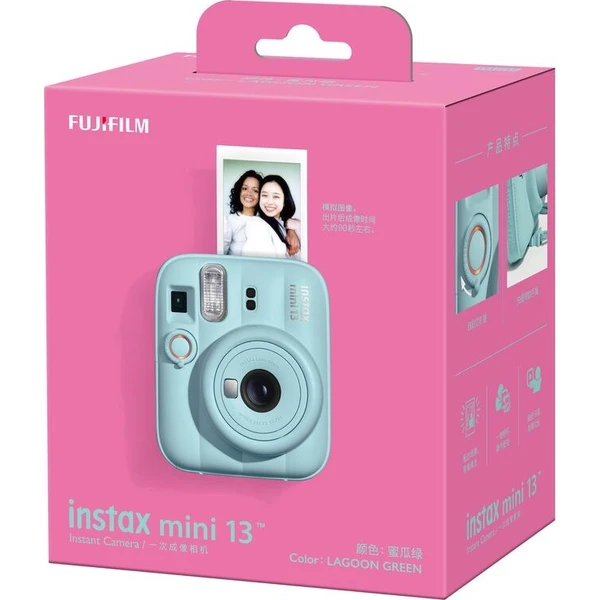Fujifilm Instax Mini 13 Green - Fotoaparáty - Obrázek 3c295dceaff74f26928f71793741dfaa