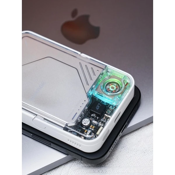 SHARGE IceMag 2 Qi2/MagSafe powerbanka s aktivním chlazením šedá - Powerbanky - Obrázek 3c781d23297f4aaab8cdb8343baf0c29