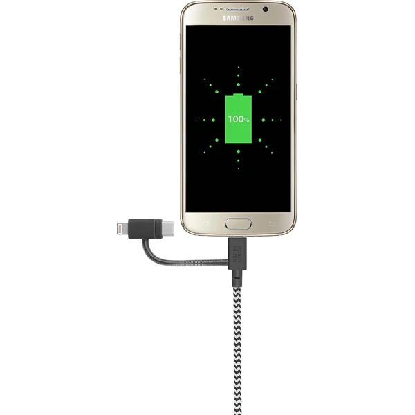Native Union Belt Cable Universal USB-A/USB-C/Micro USB/Lightning kabel 2m zebra - Kabely a redukce - Obrázek 3c8a3cea7d1f4dd496897a3aca27ba00