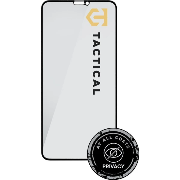 Tactical Glass Shield Privacy Stealth 5D sklo Apple iPhone 11 Pro Max/XS Max černé - Ochranné folie a skla - Obrázek 3c8ef6d18b2147c785cdd9c00b37f685