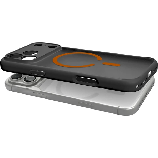 Spigen Ultra Hybrid MagSafe kryt iPhone 18 Pro Max/17 Pro Max frost black orange - Pouzdra - Obrázek 3ca75df9313d4acd9bd50e044f1276d3