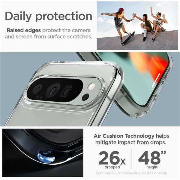 Spigen Ultra Hybrid kryt Google Pixel 9 Pro XL čirý - Pouzdra - Obrázek 3cac2328c182459099abeb39b07ce288