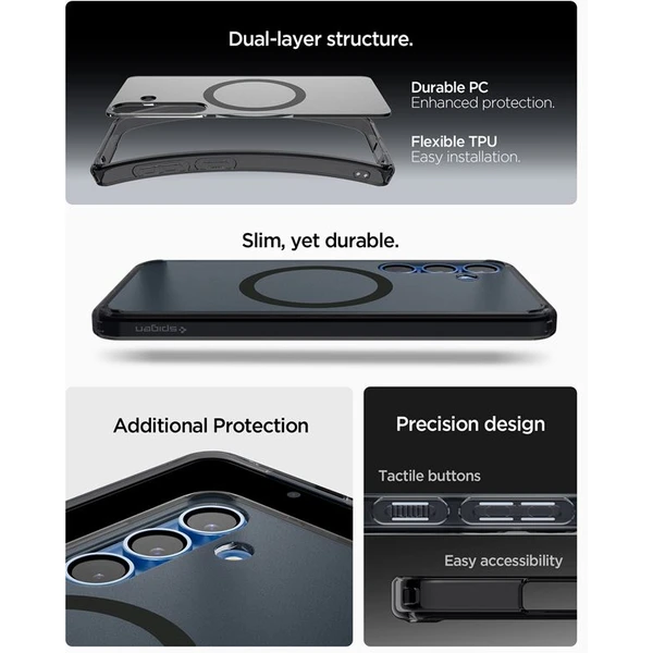 Spigen Ultra Hybrid MagSafe kryt Samsung Galaxy S25 černý - Pouzdra - Obrázek 3cb7323a5bdf42a996c9c0178e890a2d