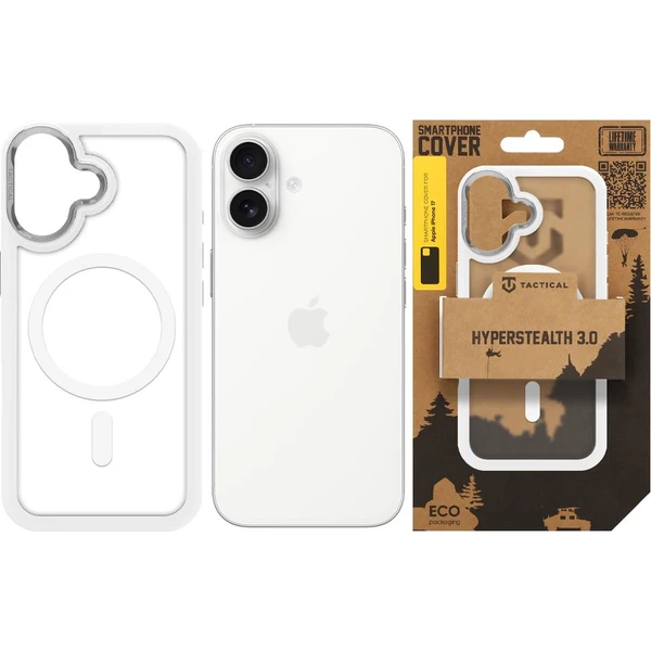 Tactical MagForce Hyperstealth 3.0 MagSafe kryt Apple iPhone 17 Snow White - Pouzdra - Obrázek 3cf9e9f4ab5d4f0f8478a0e6dc1084f4