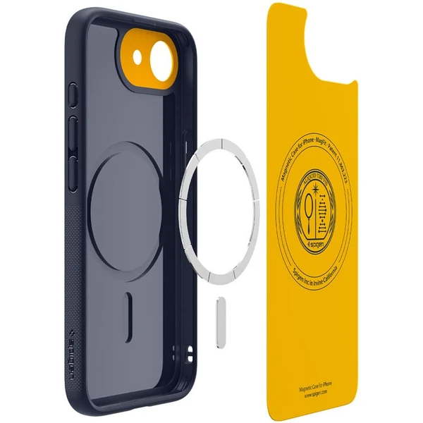 Spigen Nano Pop MagSafe kryt iPhone 17e/16e modrý - Pouzdra - Obrázek 3d01749bd19243f79387983285d83238