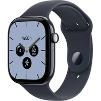 Apple Watch Series 12 Cellular (46mm) Nocně modrá keramika s námořnicky modrým sportovním řemínkem M - Chytré hodinky