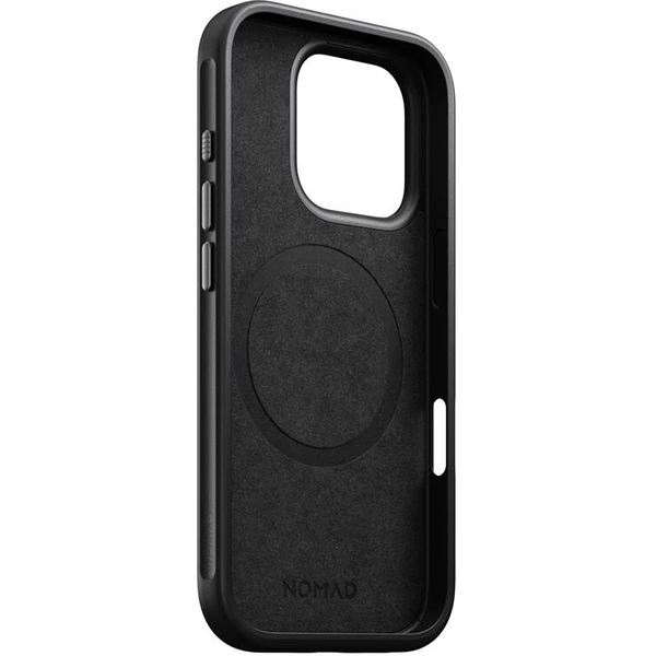 Nomad Modern Leather Case MagSafe kryt iPhone 16 Pro černý - Pouzdra - Obrázek 3d4e63df375f453bb77e1389ad1d8f88
