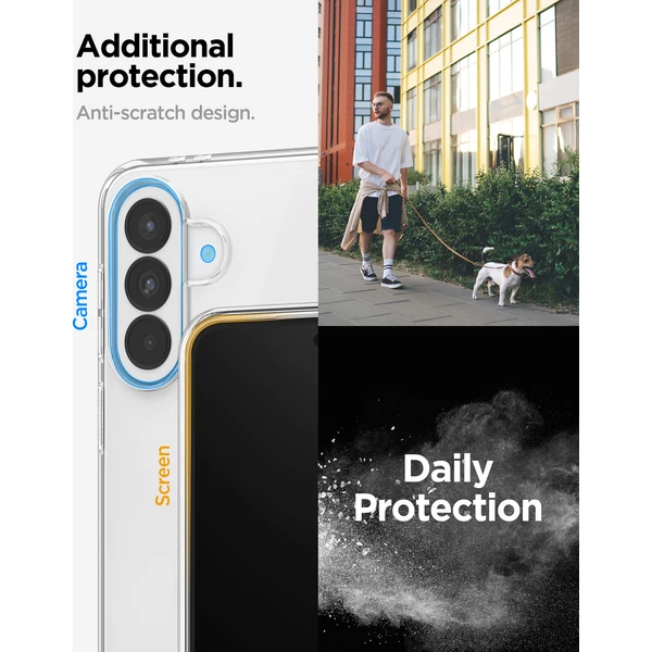 Spigen Liquid Crystal kryt Samsung Galaxy A37 5G crystal clear - Pouzdra - Obrázek 3d6f1592b384411581b4a7c3c76d1a9e