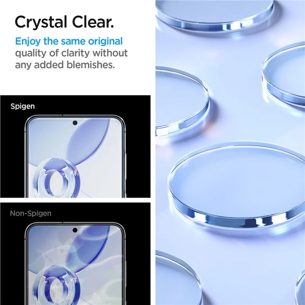 Spigen Glass tR EZ Fit tvrzené sklo Samsung Galaxy S24 FE/A56 5G čiré (2-pack) - Ochranné folie a skla - Obrázek 3d733cefc14548fb8dc58d0474effa9e