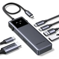 UGREEN Uno 6v1 Multiportový USB-C HUB s HDMI/USB 3.2 A/USB 3.2 C/PD Power Converter šedý - USB huby