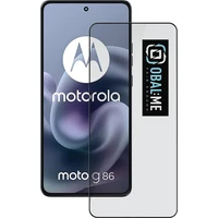 OBAL:ME 5D Tvrzené Sklo pro Motorola G86/G86 Power černé - Ochranné folie a skla