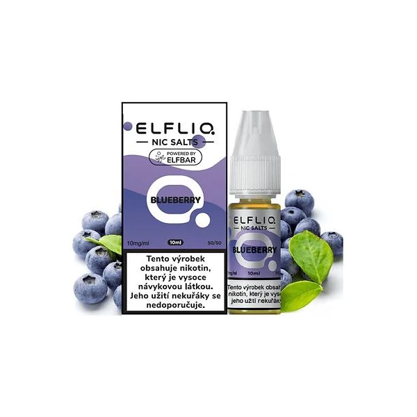Elfliq Salt Borůvka 10ml (20mg) - E-liquidy - Obrázek 3d9158cba5dc4e3082bd9bd29a52de03
