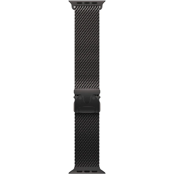 Apple Watch 49/46/45/44mm milánský tah z černého titanu L - Řemínky - Obrázek 3d962327af91453aaa0276291f700490