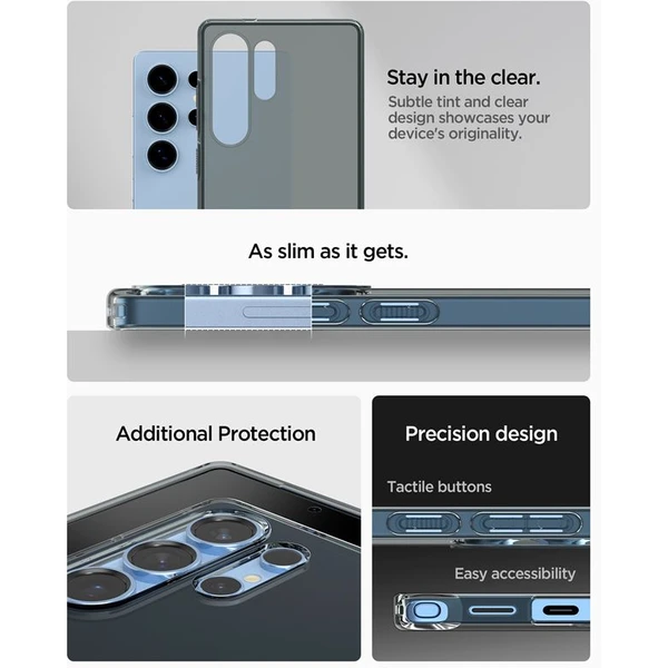 Spigen Liquid Crystal kryt Samsung Galaxy S25 Ultra kouřový - Pouzdra - Obrázek 3d9bd6ce367b417f9c745ba675b00dda
