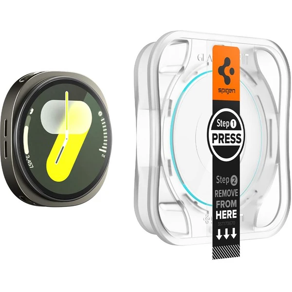 Spigen Glass tR EZ Fit 2 Pack sklo Galaxy Watch8 (40mm) čiré (2 ks) - Ochranné folie a skla - Obrázek 3daef01e03fb47ebbb2476d8e0313168
