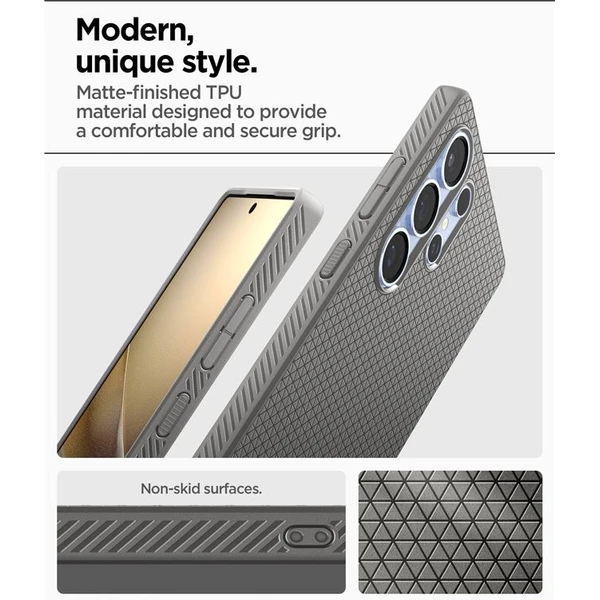 Spigen Liquid Air kryt Samsung Galaxy S25 Ultra šedý - Pouzdra - Obrázek 3dee0fe35b884f44ad5d5bbb55e1dbad
