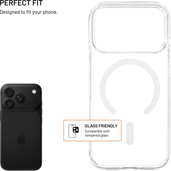 FIXED MagPure kryt s MagSafe Apple iPhone 18 Pro čirý - Pouzdra - Obrázek 3dfd1cf34fbb4cccb8bd95bb82eeed2f