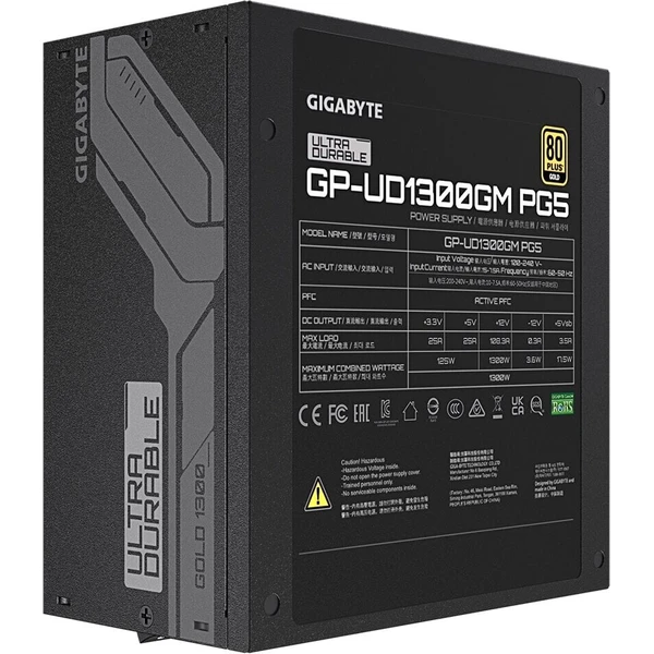 Gigabyte UD1300GM PG5 - 1300W - Zdroje - Obrázek 3e1eff8fe78a483f89d35e2666c90dfd