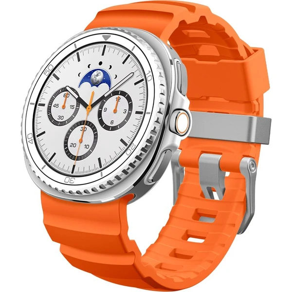 Spigen Silicone Band řemínek Samsung Galaxy Watch8/Classic 46mm/44mm/40mm oranžový - Řemínky - Obrázek 3e21a33010e34c5984b2db3b8dc0ea7c