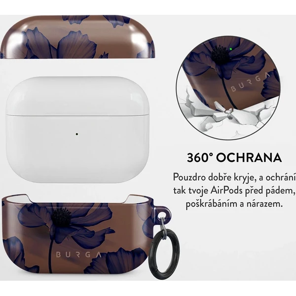 Burga pouzdro pro Airpods Pro Velvet Night - Pouzdra - Obrázek 3e2bd3600e2740058fe87b153e14f52d