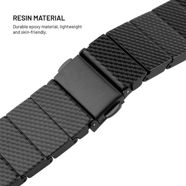 FIXED Resin Strap řemínek Apple Watch 44/45/46/49mm černý - Řemínky - Obrázek 3e5fd90610e8468abeadae4212df1fa5