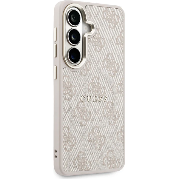 Guess PU Leather 4G Gold Frame Magnetic kryt Samsung Galaxy S26+ růžový - Pouzdra - Obrázek 3e7e39d32d90435481dbeeeb65f9c6d5