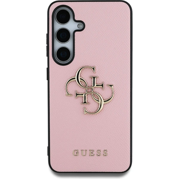Guess PU Grained 4G Metal Logo kryt Samsung Galaxy S25 růžový - Pouzdra - Obrázek 3e8d8dc077454d0d87fb2756f9f2e7f6