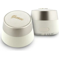 Guess Script Metal Logo Bluetooth Reproduktor 5W zlatý - Sluchátka