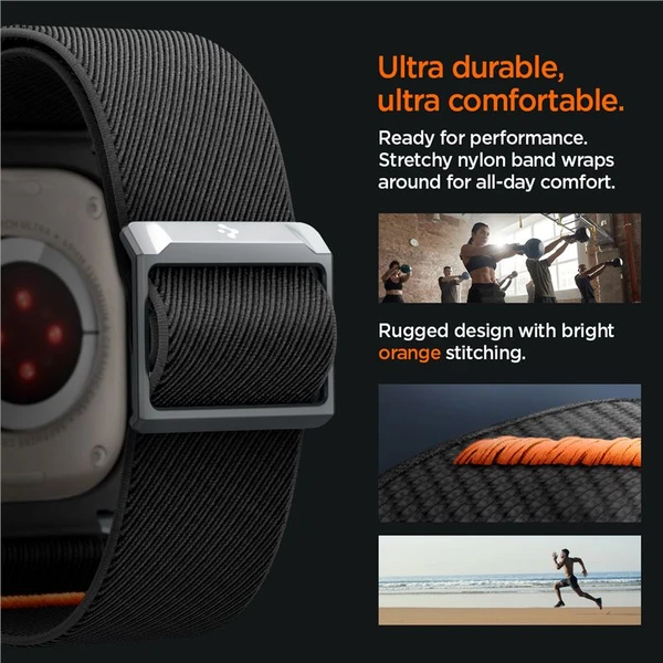 Spigen Lite Fit Pro řemínek Apple Watch Ultra 3/2/1 (49mm) matně černý - Řemínky - Obrázek 3ecdd28c9d204c7ba61a89f9d8080672