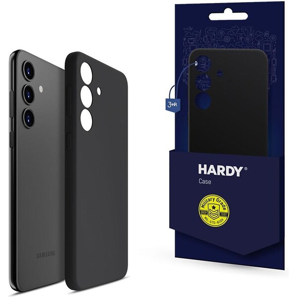 3mk Hardy Silicone MagCase kryt Samsung Galaxy S24 černý