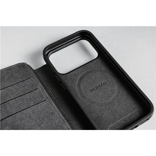 Nomad Modern Leather Folio MagSafe kožené pouzdro iPhone 17 Pro Brown - Pouzdra - Obrázek 3f0ecdb6449b496ea179de66ed871469