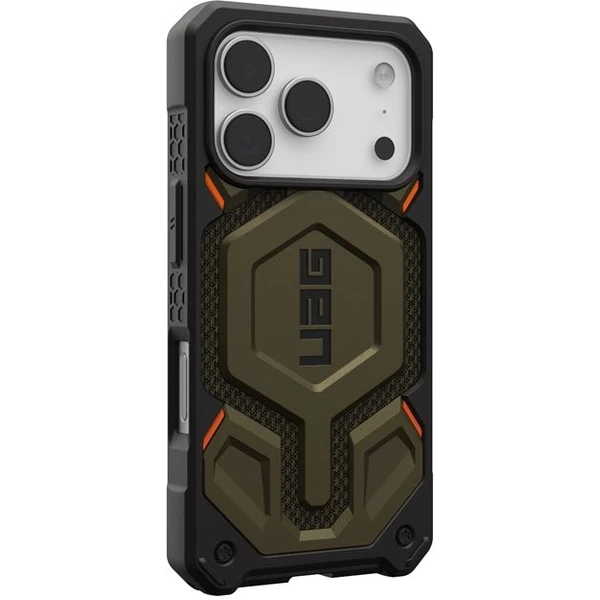 UAG Monarch Pro MagSafe Kevlar kryt iPhone 17 Pro zelený - Pouzdra - Obrázek 3f2c005ed1a2400b8fd2f9dc6d36e06b